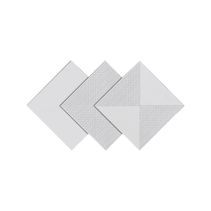 Geometric Aluminum Ceiling Tiles for Coworking Offices Geometric Aluminum Ceiling Tiles for Coworking Offices